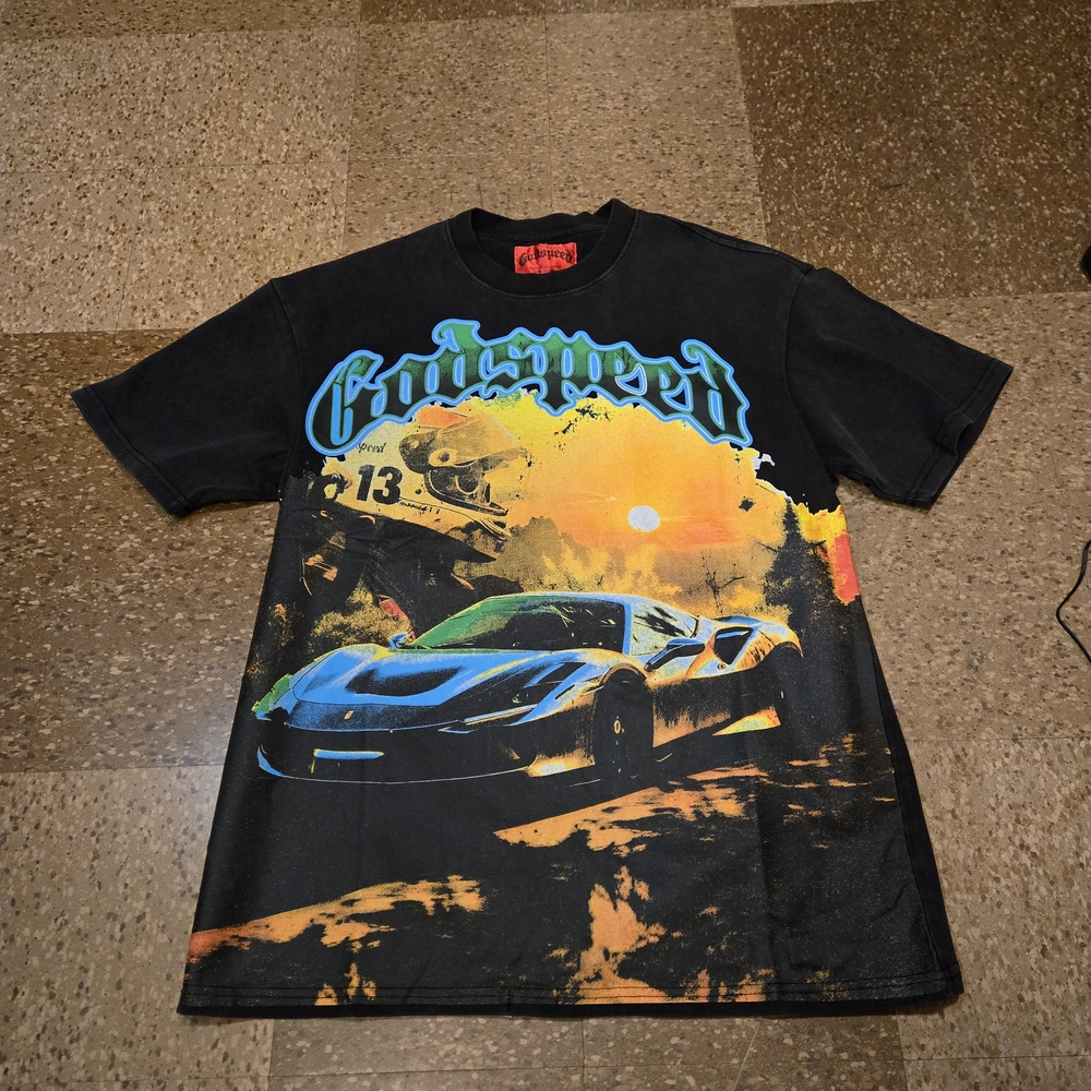 Men's Black Graphic Tee